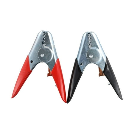 

Car Accessories 2Pcs Cable Clamps Heavy Duty Battery Clamps Cable Ends Battery Charger Clamps A2222