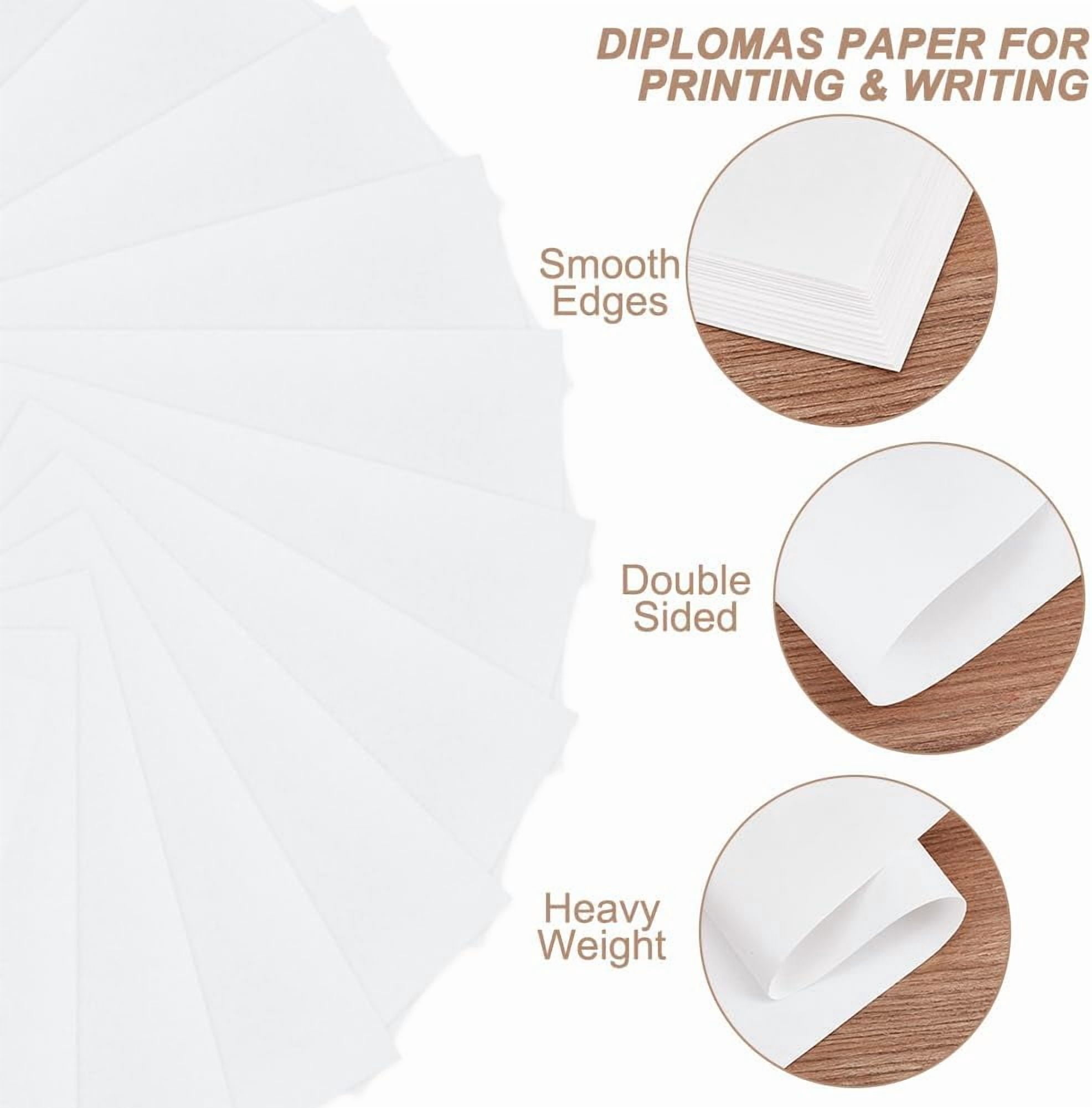 100 Sheets White Printer Paper 8.3x11.4 Inch Copy Paper for Printer Book Binding Paper Off White Printer Paper 32 lb/120 GSM for Printing Copy Crafts Letters Invitations for DIY