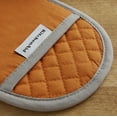thumbnail image 4 of KitchenAid Asteroid Pot Holder 2-Pack Set, Honey Orange, 6.5"x10", 4 of 6