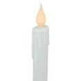 thumbnail image 4 of Northlight LED Lighted Window Candle with Oval Handle Base - 8 - White and Gold, 4 of 5