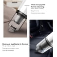 thumbnail image 3 of Riwesomey Nueva aspiradora de coche inalámbrica portátil de 4500Pa, fuerte succión, 45w, limpiador automático de mano recargable para oficina y hogar Automoción decorativa y accesorios No.1 Riwesomey VI009494-01, 3 of 6