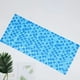 thumbnail image 4 of Billuyoard Fácil de limpiar y lavable a máquina Para pisos de baldosas Textura elástica Amplia aplicación Sin desplazamiento Seguro Juegos de accesorios de baño Azul transparente, 90X40cm 90X40cm, 4 of 6