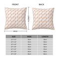 thumbnail image 2 of Pofeuu Hand Drawn Snake Print Double-sided plush pillowcase Square Throw Pillow Covers Pillows Cover for Living Room Bedroom Sofa Couch Cushion Cover（No pillow core）-20"x20", 2 of 7