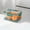 green, variant on Uutvmp Vacuum Sealed Food Storage Container, Kitchen Fridge Organizer Air Tight Durable Bins Leak Proof Dishwasher for Food Drinks Fruit Vegetable Meal Salad Sandwich Prep
