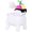 White Gubby # D, variant on Two Time Stuffed Toy, 8.6 Inches Forsaken Game Plush Toy, Two Time Plush Soft Stuffed Figure Forsaken Doll, Halloween Christmas Birthday Gifts for Boys Girls