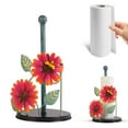 thumbnail image 2 of Piwvid Summer Spring Sunflower Paper Towel Holder Floral Kitchen Decor Flower Paper Holder Stand Home Decorations Tissue Holder Farmhouse Towel Stand for Countertop, 2 of 6