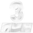 thumbnail image 2 of Number Sign 3 Balloon Frame 3D Number Sign Balloon Box Birthday Number Balloon Box, 2 of 6