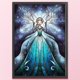 thumbnail image 1 of Cuadros Decorativos Bordado completo Hilo de algodón ecológico 11CT Impreso Frozen Elsa Kit de punto de cruz (1) Wdftyju embutido en tela, 1 of 9