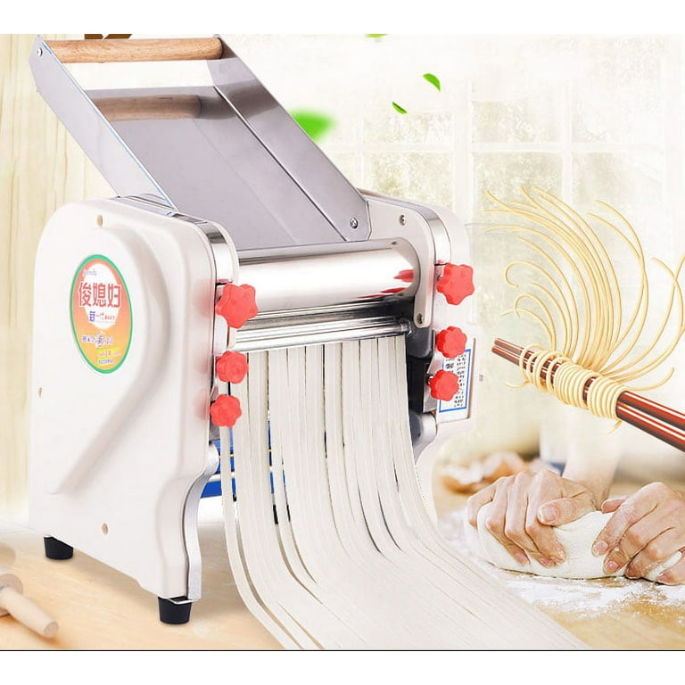 FKM240 electric dough sheeter for household/commercial stainless steel  noodle maker dough roller presser machine