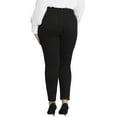 thumbnail image 2 of NYDJ womens  Plus Sheri Black Slim Jean, 16W, 2 of 3