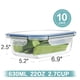 thumbnail image 2 of Recipientes de vidrio para preparación de comidas HOMBERKING 630 ml (paquete de 10), 2 of 7