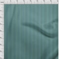 thumbnail image 4 of oneOone Cotton Flex Teal Green Fabric Stripes Fabric For Sewing Printed Craft Fabric By The Yard 40 Inch Wide, 4 of 6