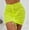 Yellow, variant on Swimsuit Coverup for Women, Women Ruffle Trim Sheer Beach Skirt Cover Up Skirt Beach Wrap Bikini Shiny Wraps Cover Up Skirt, Swim Suits for Women 2024, Cover Ups for Swimwear Women Yellow XL