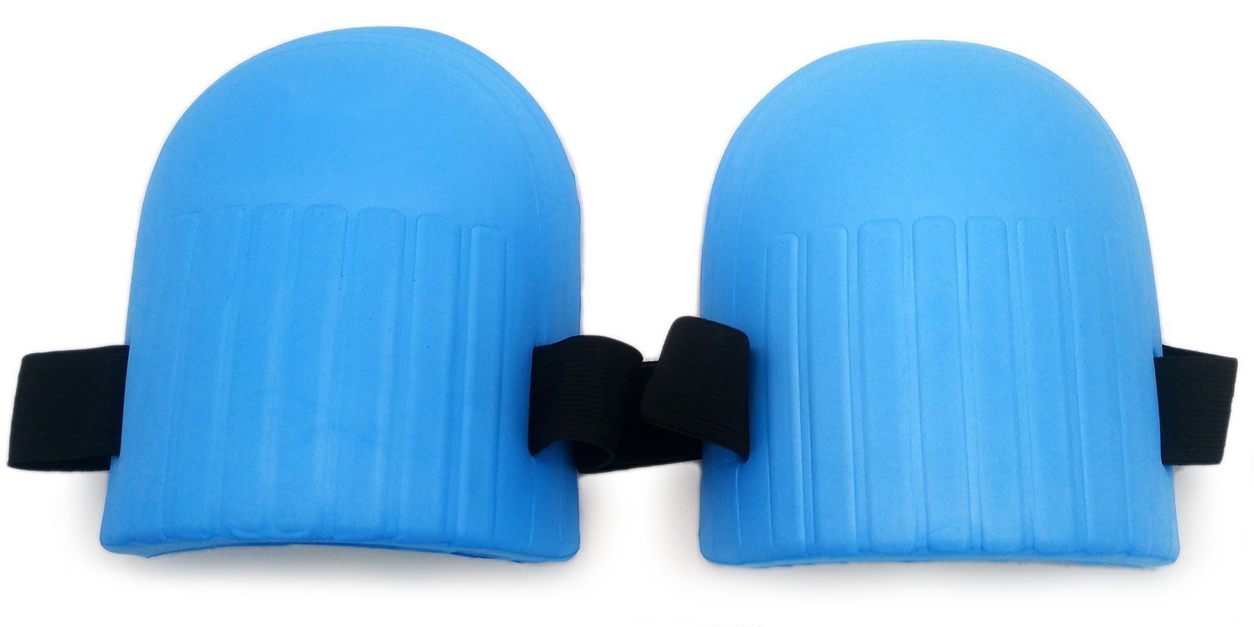 VIAHART Foam Knee Pads Blue With Loop Closure, Ultra Light Duty Soft