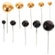 thumbnail image 1 of KAKOWELY 60 piezas de adornos decorativos para tartas, delicados adornos para tartas, adornos multifunción para cupcakes, 1 of 4
