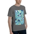 thumbnail image 2 of Bingfone Flying Swallows Men'S Loose Fit Short-Sleeve Pocket T-Shirt, 2 of 7