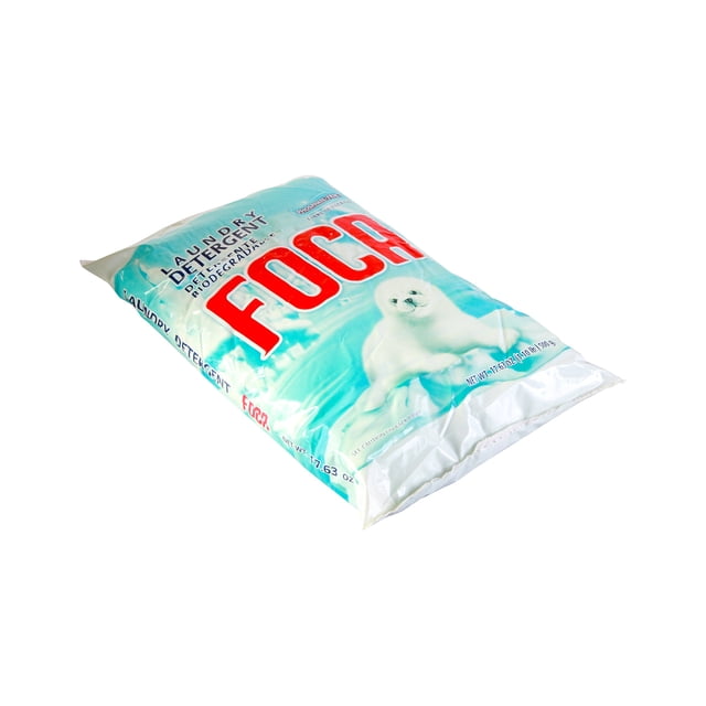 Detergente para ropa Foca biodegradable, paquete de 2