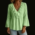 thumbnail image 6 of Vetsdori Womens Long Sleeve Hoodie Sweatshirts Zip Up with Pockets Color Block Raglan, 6 of 8