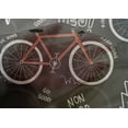 thumbnail image 5 of oneOone Cotton Silk Gray Fabric Bicycle Sewing Material Print Fabric By The Yard 42 Inch Wide, 5 of 6