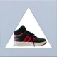 thumbnail image 5 of Men's Adi - das Hoops 3.0 Mid 'Black Scarlet' Sneakers - ID9835 - Size: 10.5, 5 of 6