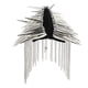 thumbnail image 5 of 2 uds charretera de borla plateada Hugo gótico Punk remache largo Stud Spike, 5 of 9
