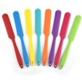 thumbnail image 1 of Non-Stick Silicone Spatulas Set - 8-Piece Mini Kitchen Utensils for Baking & Cooking, Multicolor Heat-Resistant Scrapers, 1 of 3