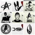 thumbnail image 2 of NUEVA calcomanía de vinilo para auto de Star Trek Picard, calcomanía con diseño artístico, accesorios para parabrisas a prueba de agua, 2 of 5