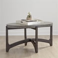 thumbnail image 4 of Cascade Table Cocktail Ovale Brun Foncé, 4 of 4