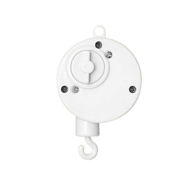 Caja de música para móviles musicales, juguete de campana de cama de cuna móvil giratoria para bebé para cama de