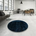 thumbnail image 3 of Ahgly Company Indoor Rectangle Abstract Black Abstract Area Rugs, 7' x 10', 3 of 6