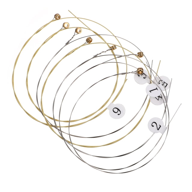 KAKOWELY 7 Pcs Cordes de Harpe Cordes de Lyre Accessoires d'Instruments de Musique, 15.75"X0.04"X0.04 Pouces
