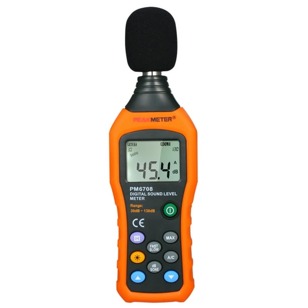 Peakmeter High Accuracy Lcd Digital Noisemeter Sound Level Meter 30 130db Noise Volume Measuring Instrument Decibel Monitoring Tester With A And C Frequency Weighting For Sound Level Testing Walmart Com Walmart Com Peakmeter High Accuracy Lcd Digital Noisemeter Sound Level Meter 30 130db Noise Volume Measuring Instrument Decibel Monitoring Tester With A And C Frequency Weighting For Sound Level Testing Walmart Com Walmart Com