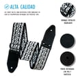 thumbnail image 4 of Correa para guitarra Strap o Tahali para guitarra acústica, bajo eléctrico, guitarra eléctrica Kidam  Piteado, 4 of 4