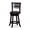 Espresso, variant on 24" Counter Height Swivel Stool with 8" Footrest / Ideal for Countertop Seating