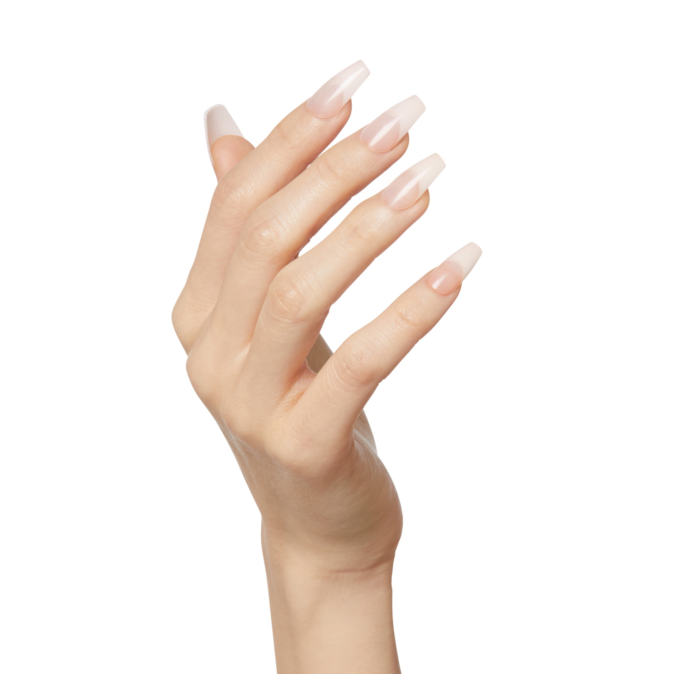 Kiss Salon Acrylic Nude French Press On Nails - Leilani