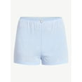 thumbnail image 4 of No Boundaries Sleep Pointelle Knit Shorts, Women’s XXS-3X, 4 of 4