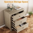 thumbnail image 5 of May in Color Modern Chest of Drawers, with Rounded Corners and Soft Close Drawers, 1 Piece, Natural Wood, 5 of 8