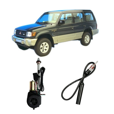 - Mitsubishi Montero 1992-1996 Factory Replacement Radio Stereo Powered Antenna