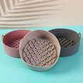 thumbnail image 3 of Hicess Silicone BBQ Pan High Temperature Resistance Multi-functional Double Sided Microwave Liner for Home, 3 of 8
