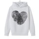 thumbnail image 3 of Sudadera con capucha y estampado de corazón de San Valentín, sudadera de manga larga para niños y niñas, chaqueta para niñas de talla mediana y grande., 3 of 7