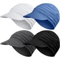 thumbnail image 1 of 4 Pcs Soft Chemo Cancer Hats for Women Breathable Bamboo Baseball Cap Slouch Viscose Hat for Hair Loss Cancer Headwear, 1 of 5