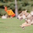thumbnail image 2 of CSChome Dog Toy For Gum Massage Interactive Dog Toy Ball with Rope Honeycomb Shape Multi-functional Food Dispensing Outdoor Play Toy, 2 of 7