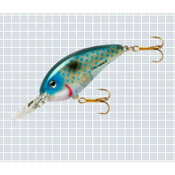 Bomber Fat Free Guppy Fishing Lure Hard bait Crankbait Blue Back Herring 2 3/8 in 3/8 oz