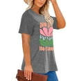 thumbnail image 6 of XCHQRTI Plus Size Daisy Women Tshirt Graphic Oversized Tees Short Sleeve Casual Tee, 6 of 11