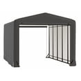 thumbnail image 4 of ShelterTube Wind and Snow-Load Rated Garage, 12x23x10 Gray, 4 of 9