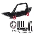 thumbnail image 4 of segolike Fro Bumper & 2 LED Lights Set for Axial SCX10 III Model Trucks DIY, 4 of 8