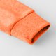 thumbnail image 5 of Ceisia Men's Solid Color Fleece-Lined Hooded Sweatshirt for Casual & Sports Wear Orange XS Gifts, 5 of 6