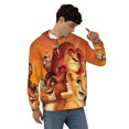 thumbnail image 4 of The Lion King Men's Hoodie Novelty Graphic Long Sleeve Adult Sweatshirt Casual Unisex Pullover Sweater Hooded Tracksuit, 4 of 8