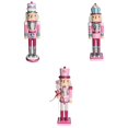thumbnail image 1 of 3x 14 "Cascanueces Solider Muñeca Decoración Navideña Coleccionables Juguete Macarena Figurita de Cascanueces, 1 of 8