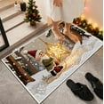 thumbnail image 6 of RBCKVXZ Winter Chirstmas Welcome-Doormat Outdoor-Entrance Front Door Mat, Seasonal Entryway-Rug Non-Slip Dirt-Trapping Indoor-Outside Porch Mat 16"x24" for Home Decor, 6 of 6